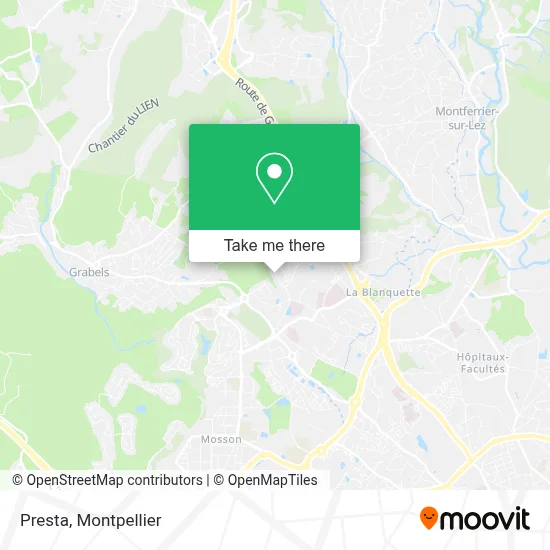 Presta map