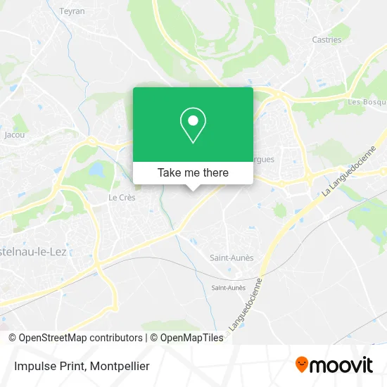 Impulse Print map