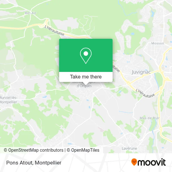 Pons Atout map