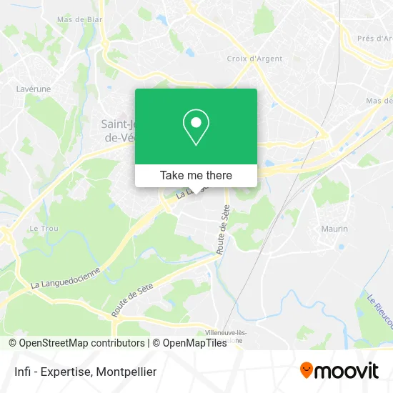Infi - Expertise map