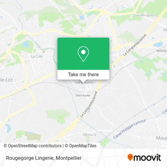 Rougegorge Lingerie map