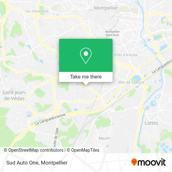 Sud Auto One map
