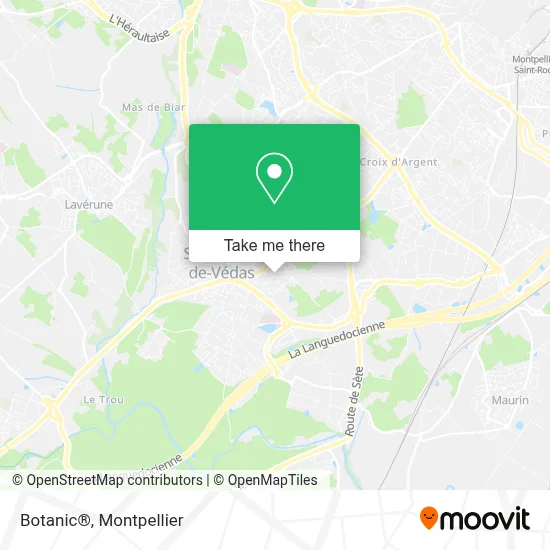 Botanic® map