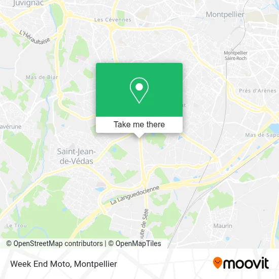 Week End Moto map