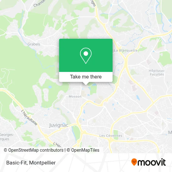 Basic-Fit map