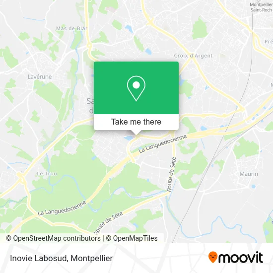 Inovie Labosud map