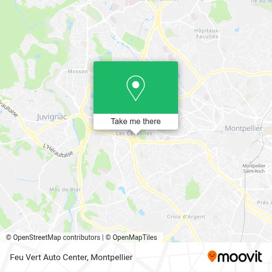 Feu Vert Auto Center map