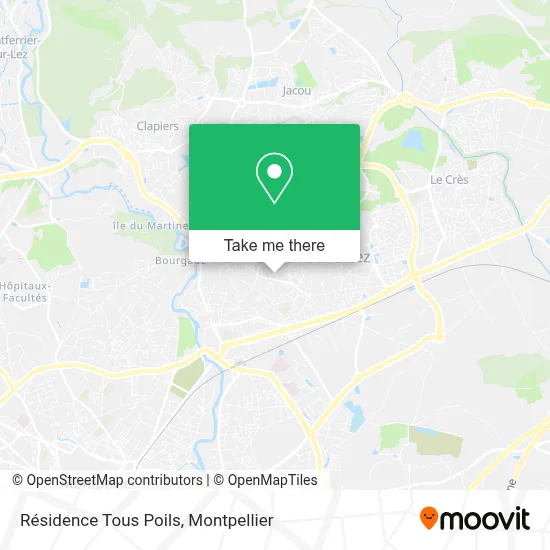 Résidence Tous Poils map