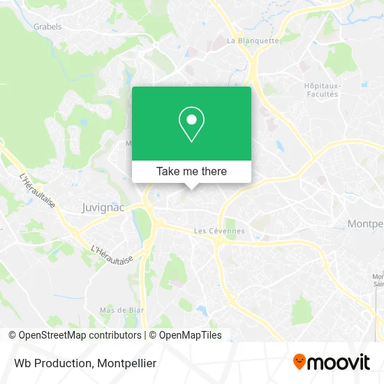Wb Production map