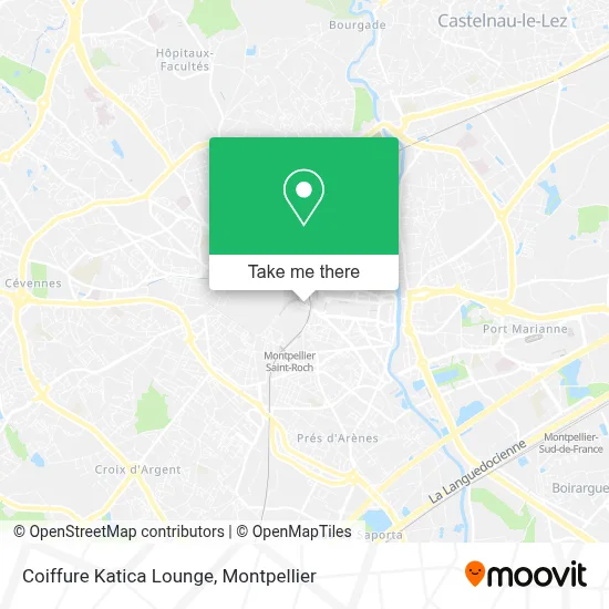 Coiffure Katica Lounge map