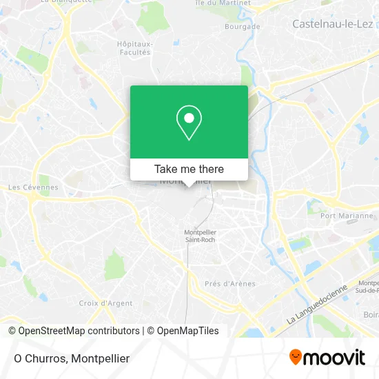 O Churros map