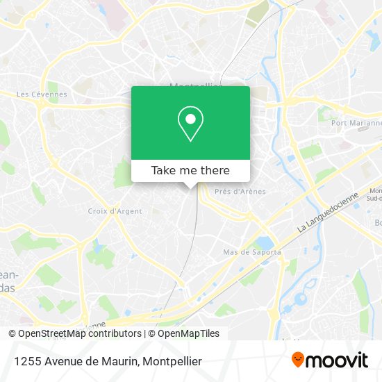 1255 Avenue de Maurin map