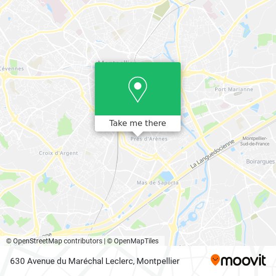 630 Avenue du Maréchal Leclerc map