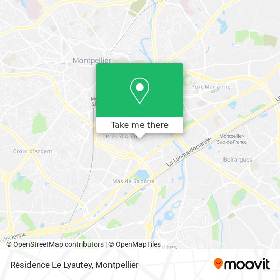 Résidence Le Lyautey map