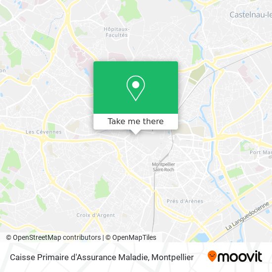 Caisse Primaire d'Assurance Maladie map