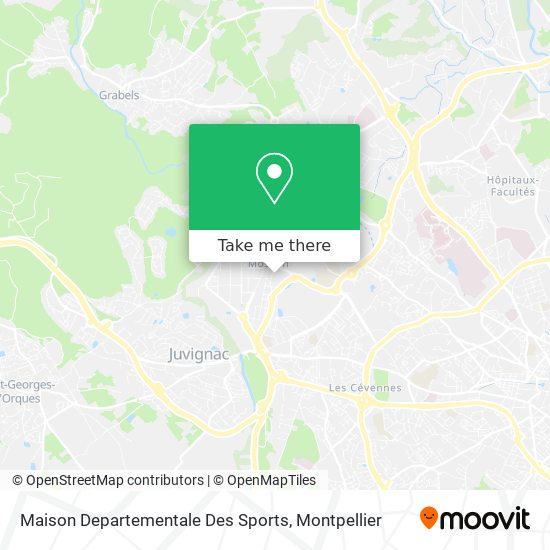 Maison Departementale Des Sports map