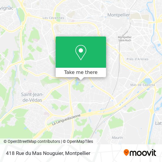 418 Rue du Mas Nouguier map