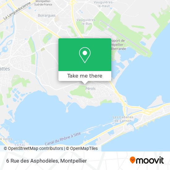 6 Rue des Asphodèles map