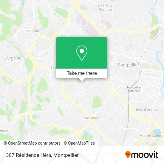 307 Résidence Héra map