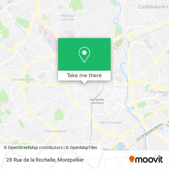 28 Rue de la Rochelle map