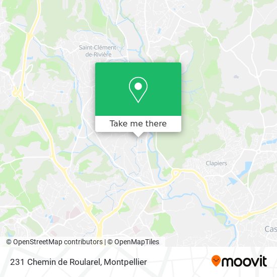 231 Chemin de Roularel map