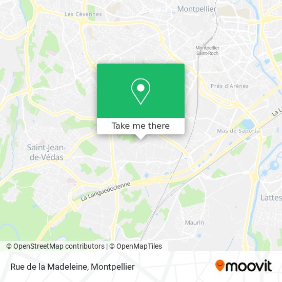 Rue de la Madeleine map