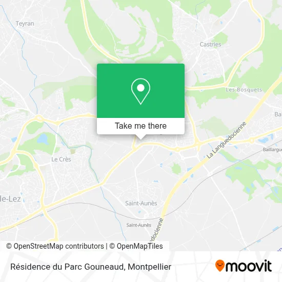 Résidence du Parc Gouneaud map