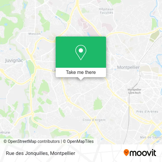 Rue des Jonquilles map