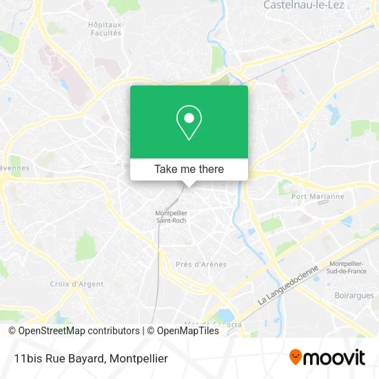 11bis Rue Bayard map