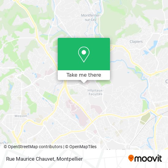 Rue Maurice Chauvet map