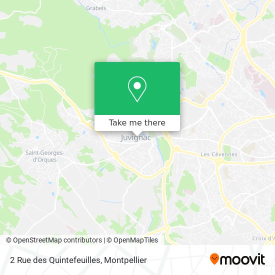 2 Rue des Quintefeuilles map