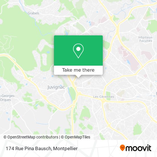 174 Rue Pina Bausch map