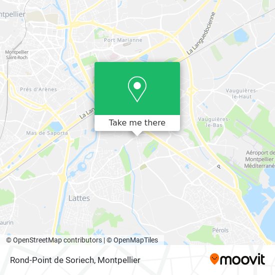 Rond-Point de Soriech map