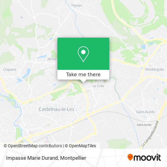 Impasse Marie Durand map