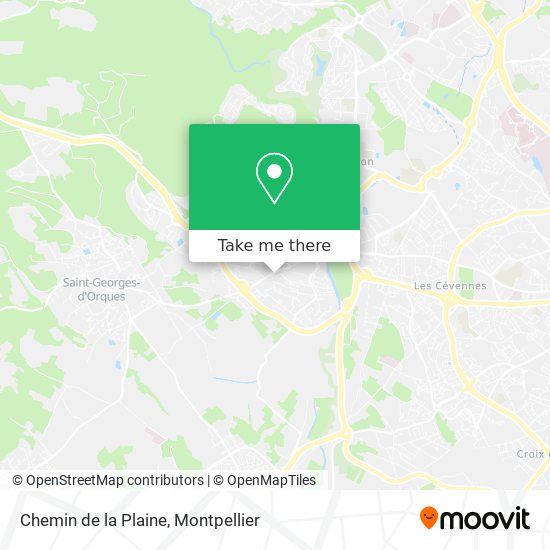 Chemin de la Plaine map