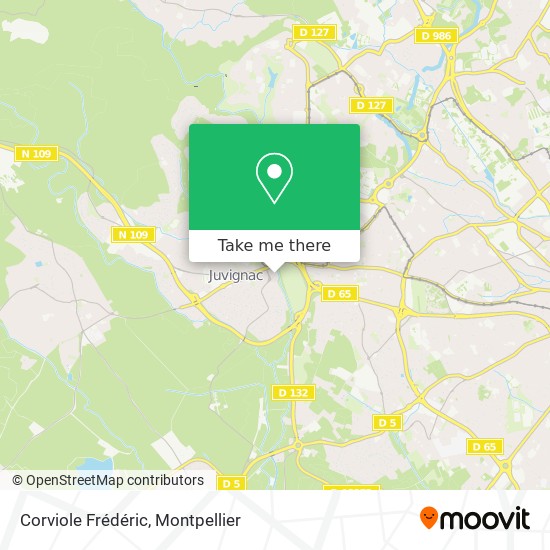 Corviole Frédéric map