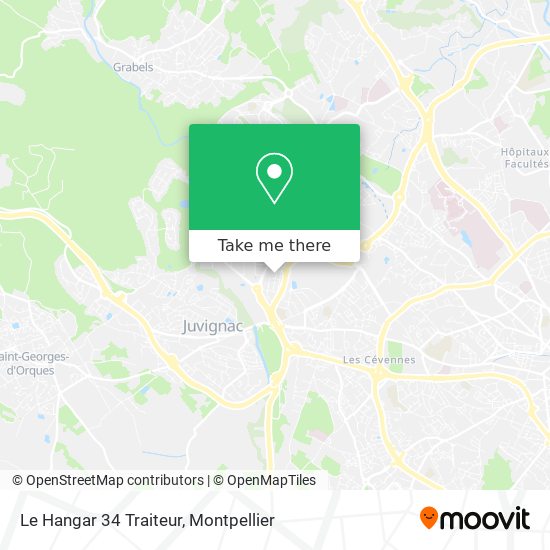 Le Hangar 34 Traiteur map