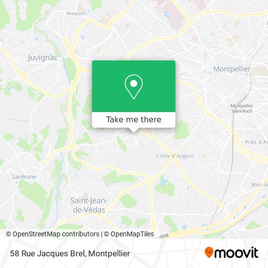 58 Rue Jacques Brel map