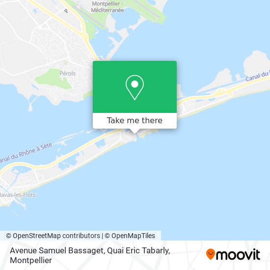 Avenue Samuel Bassaget, Quai Eric Tabarly map