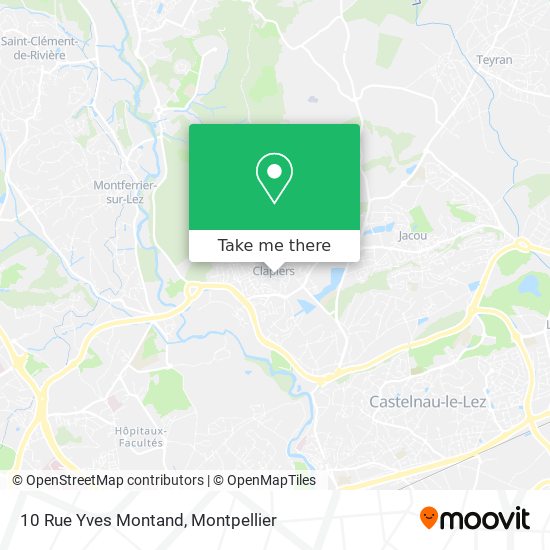 10 Rue Yves Montand map
