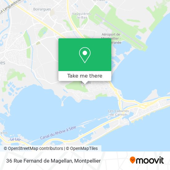 36 Rue Fernand de Magellan map
