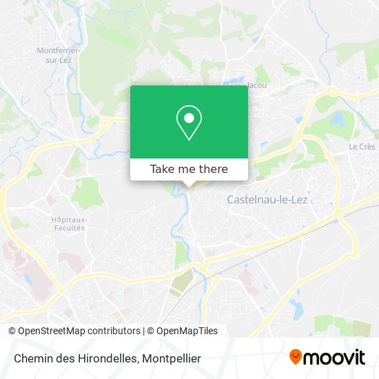 Chemin des Hirondelles map