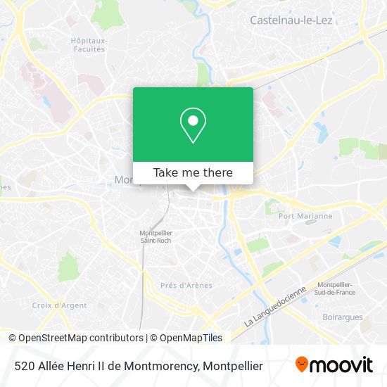520 Allée Henri II de Montmorency map