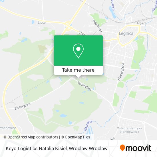 Карта Keyo Logistics Natalia Kisiel