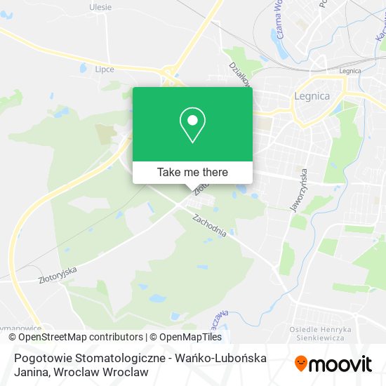 Pogotowie Stomatologiczne - Wańko-Lubońska Janina map