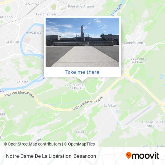 Notre-Dame De La Libération map