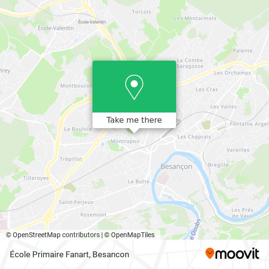École Primaire Fanart map