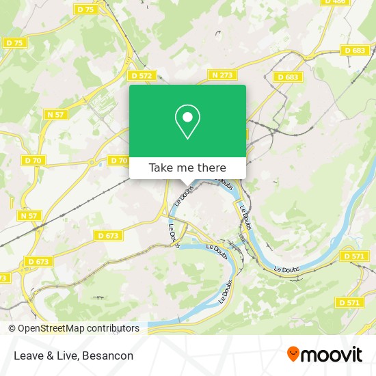 Leave & Live map