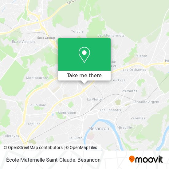 How To Get To Ecole Maternelle Saint Claude In Besancon By Bus Or Light Rail Moovit