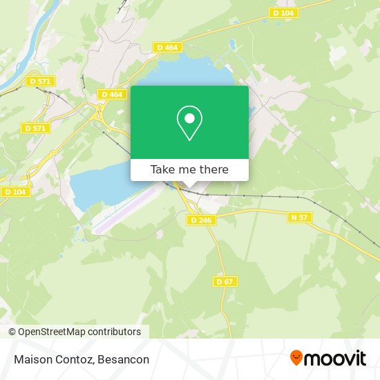 Mapa Maison Contoz